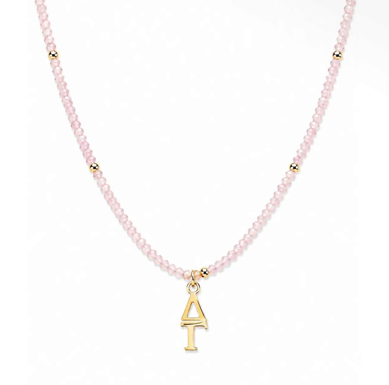 Pink Out Delta Gamma Necklace