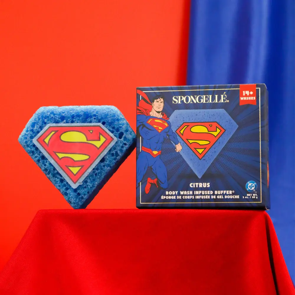 14+ WASHES Superman™ Citrus Body Buffer | DC™ Superhero Collection