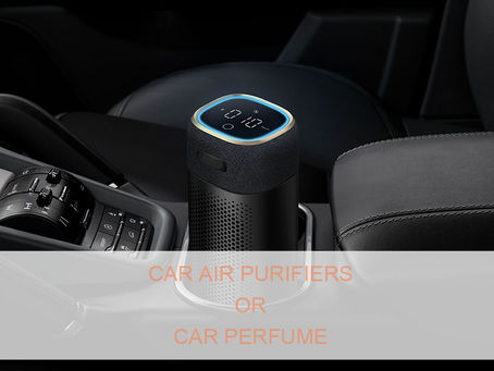 Difference between car air purifiers and car perfume