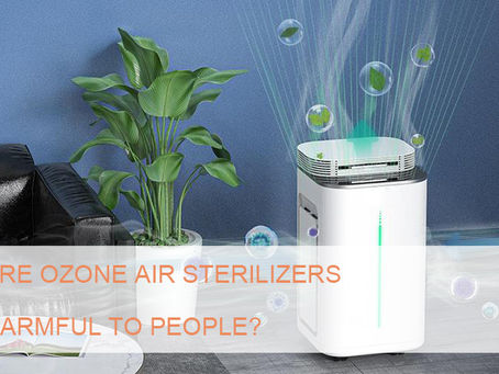 Are ozone air sterilizers harmful to people?