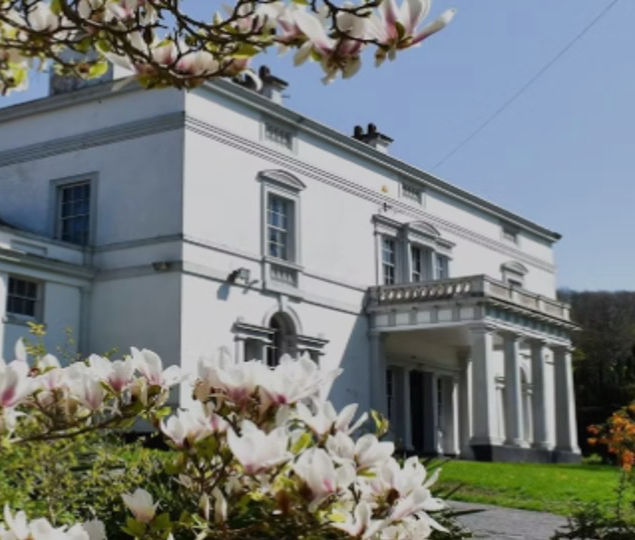 Lupton House and back