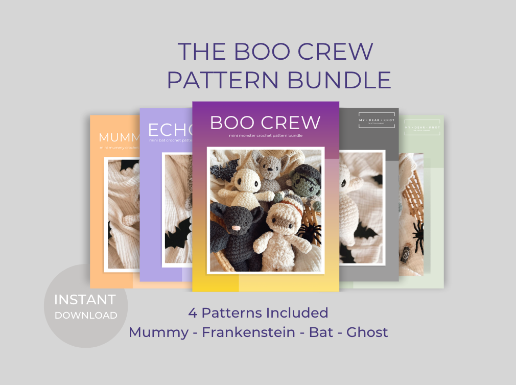 Boo Crew Crochet Pattern Bundle
