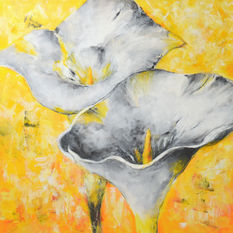Calla Lilies 40x40