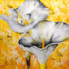 Calla Lilies 40x40
