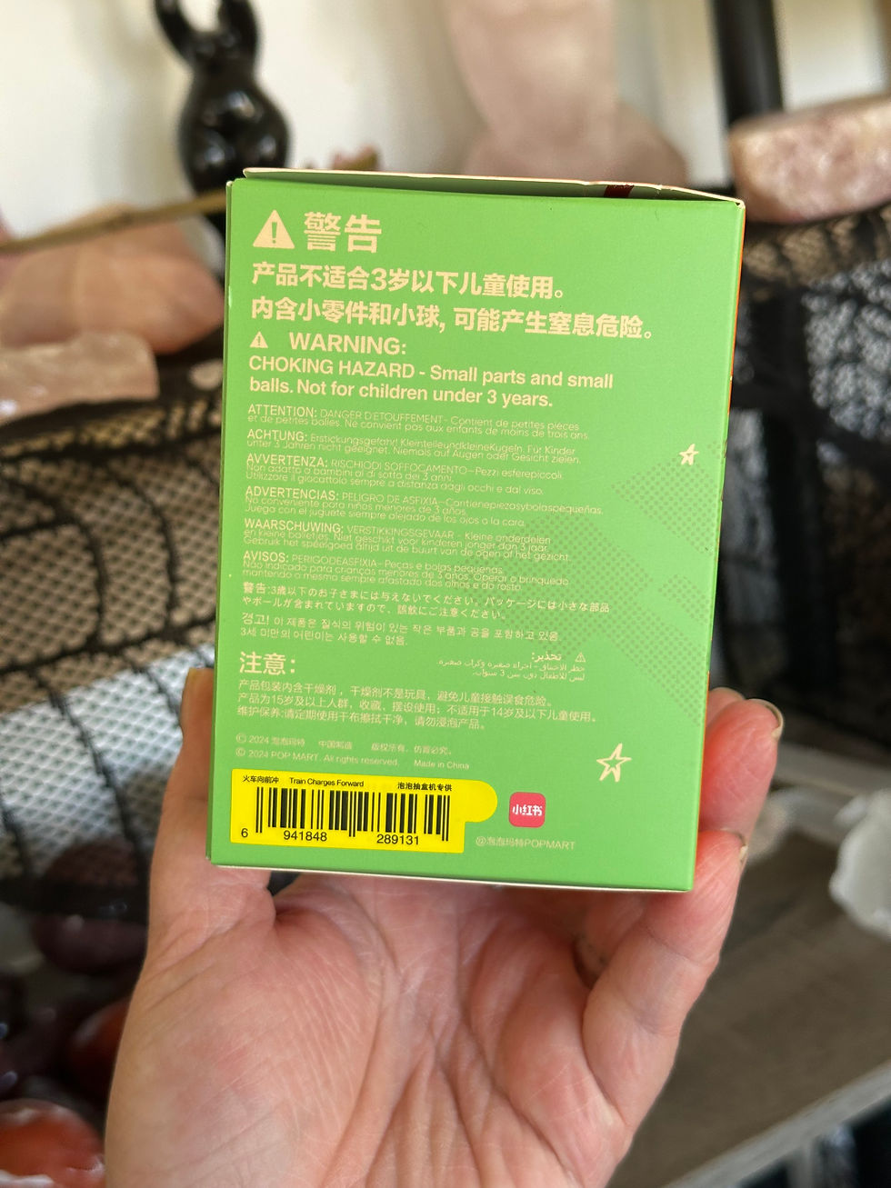 Thumbnail: POP MART The Monsters Train Charges Forward Playing Games Scene Set Figure Seale