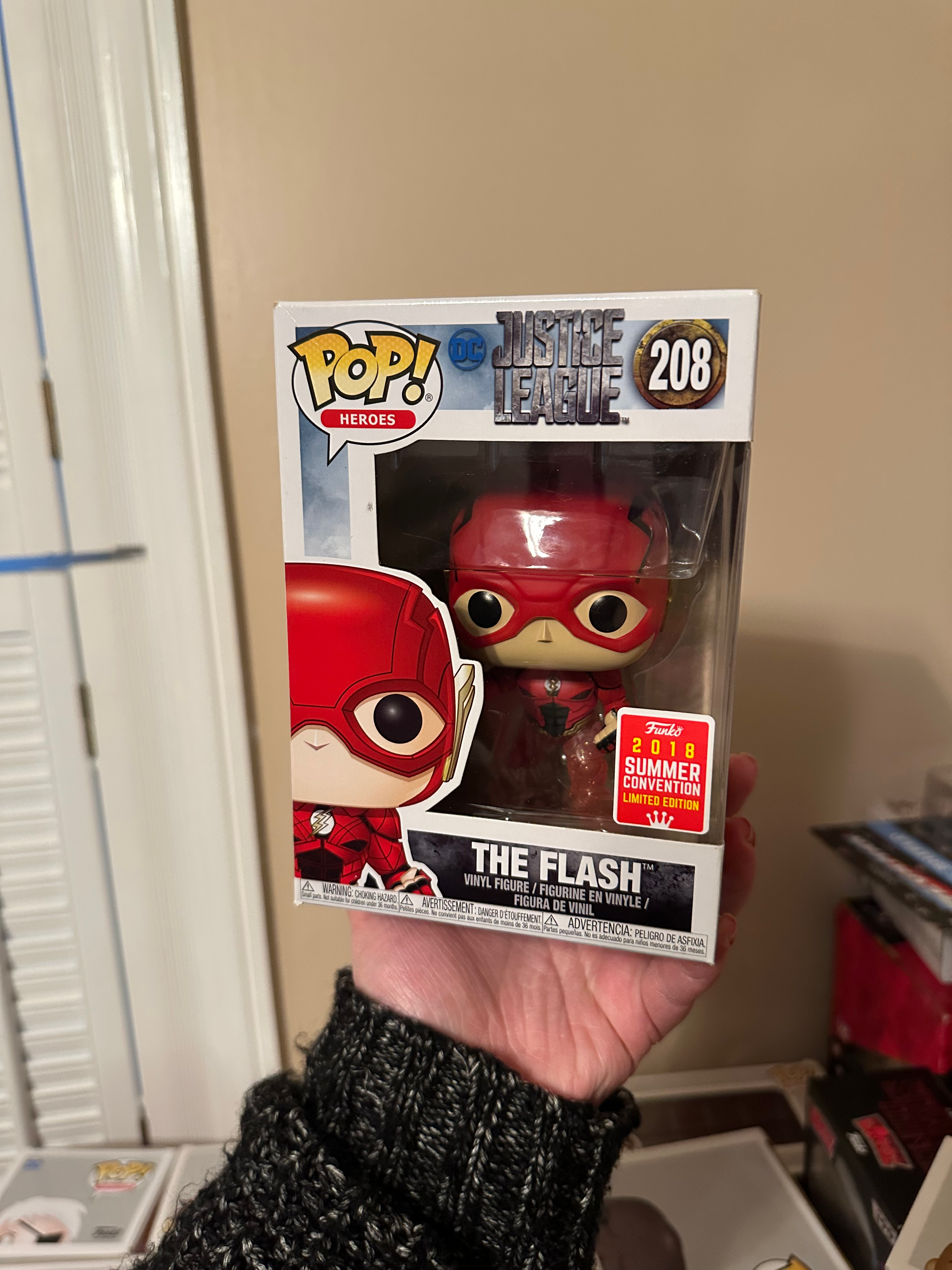 Funko Pop! Vinyl: Justice League - The Flash - 2018 Summer Convention #208