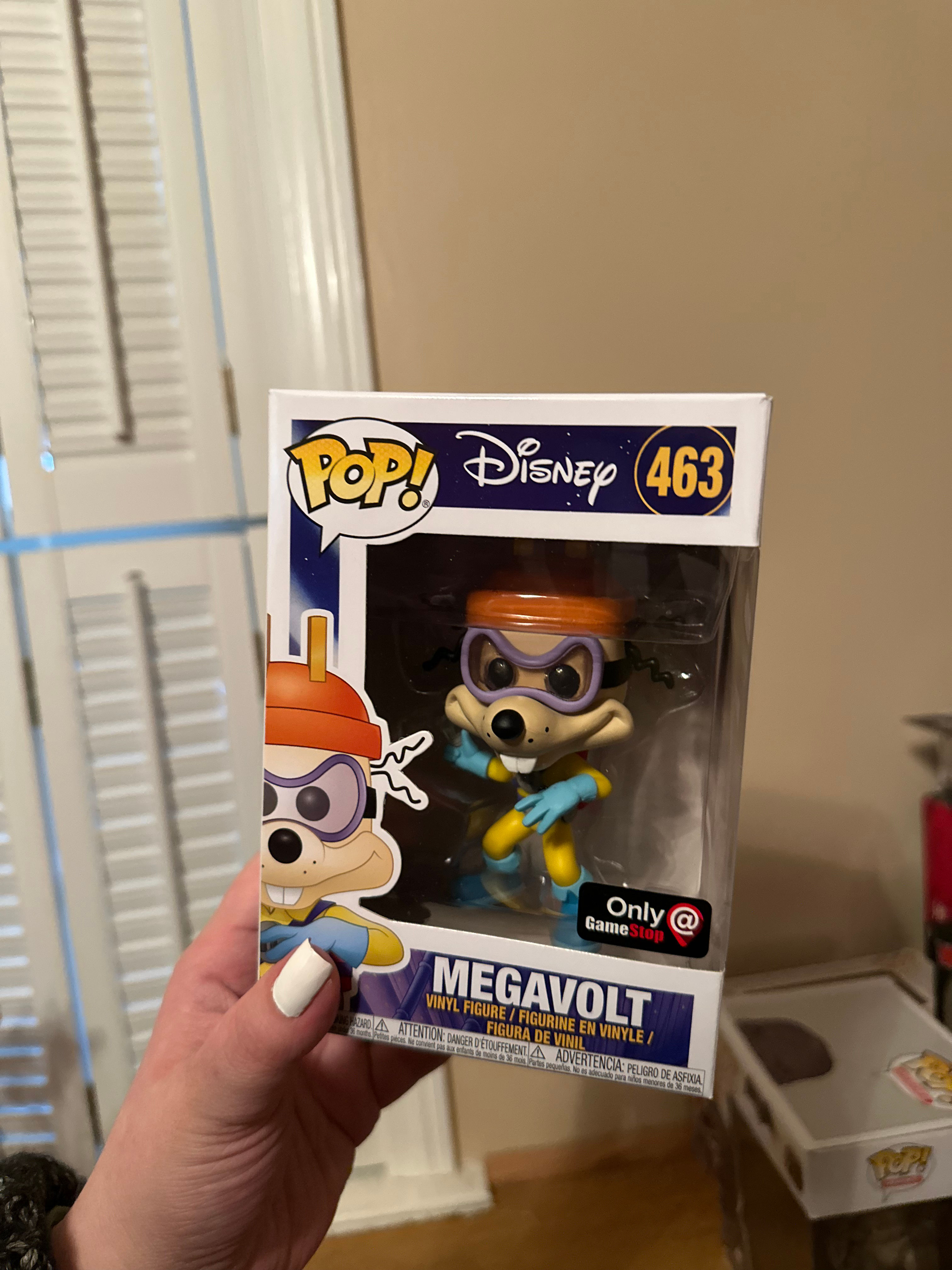 Funko Pop! Disney Megavolt #463 GameStop exclusive