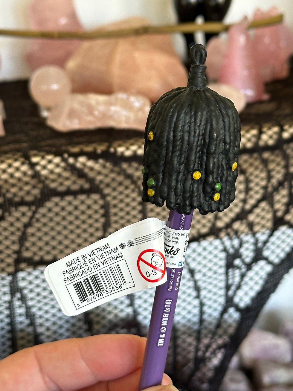 Thumbnail: Funko POP Harry Potter Knight Bus Shrunken Head Pen Purple 2018 Wizarding World