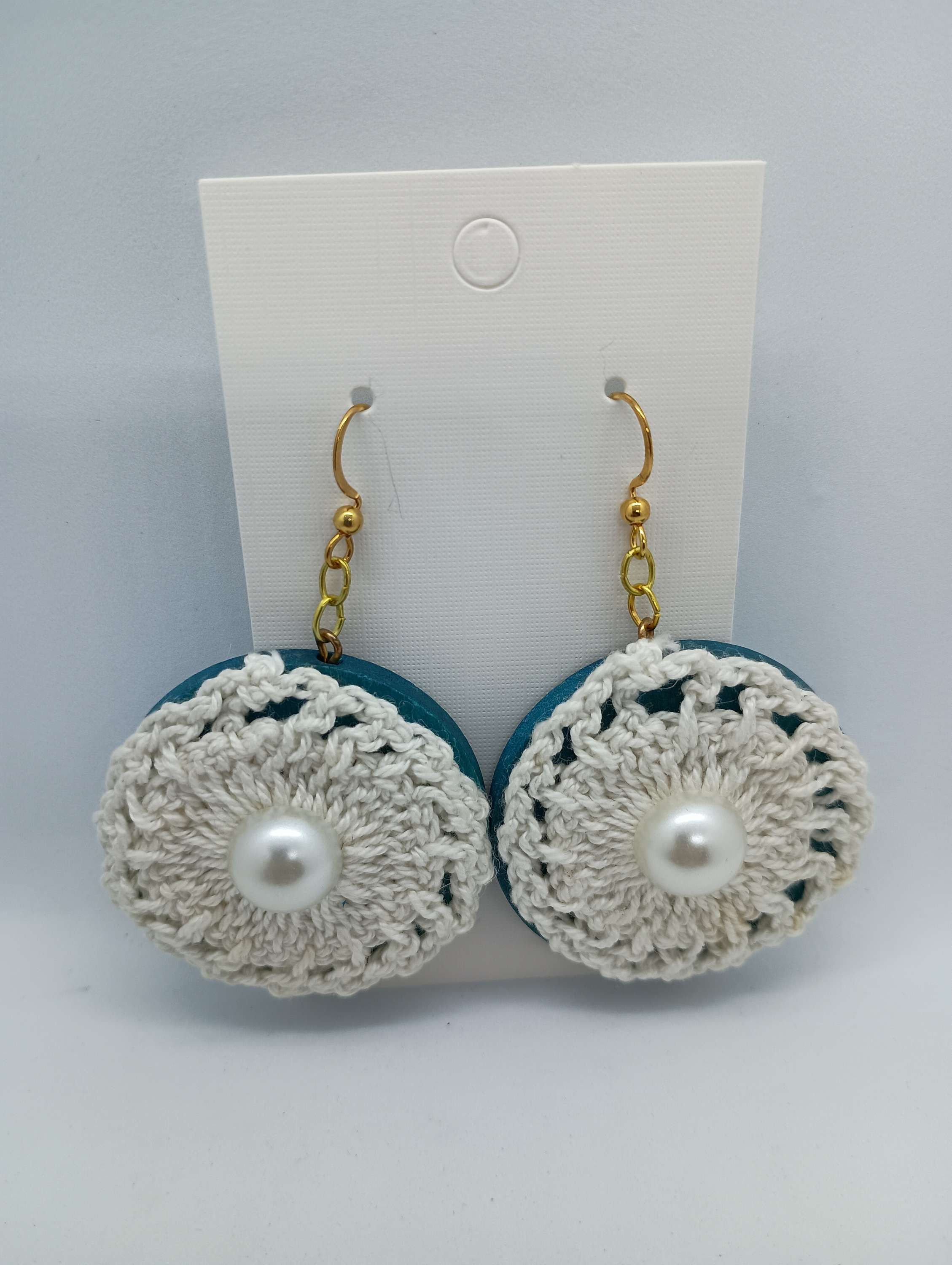 Woven earrings