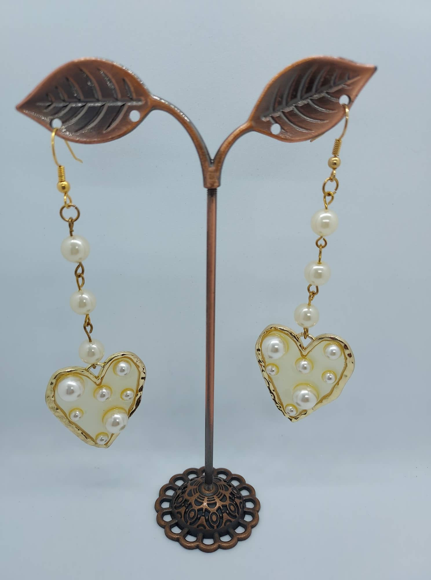 heart earrings