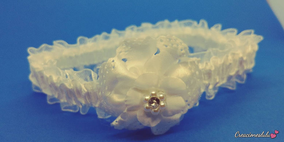 Miniatura: Diademas blanca para bebé