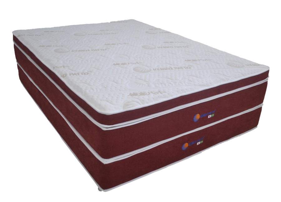 COLCHÃO SLEEP - Colchão flexível, mas que acomoda bem o corpo de forma estável.