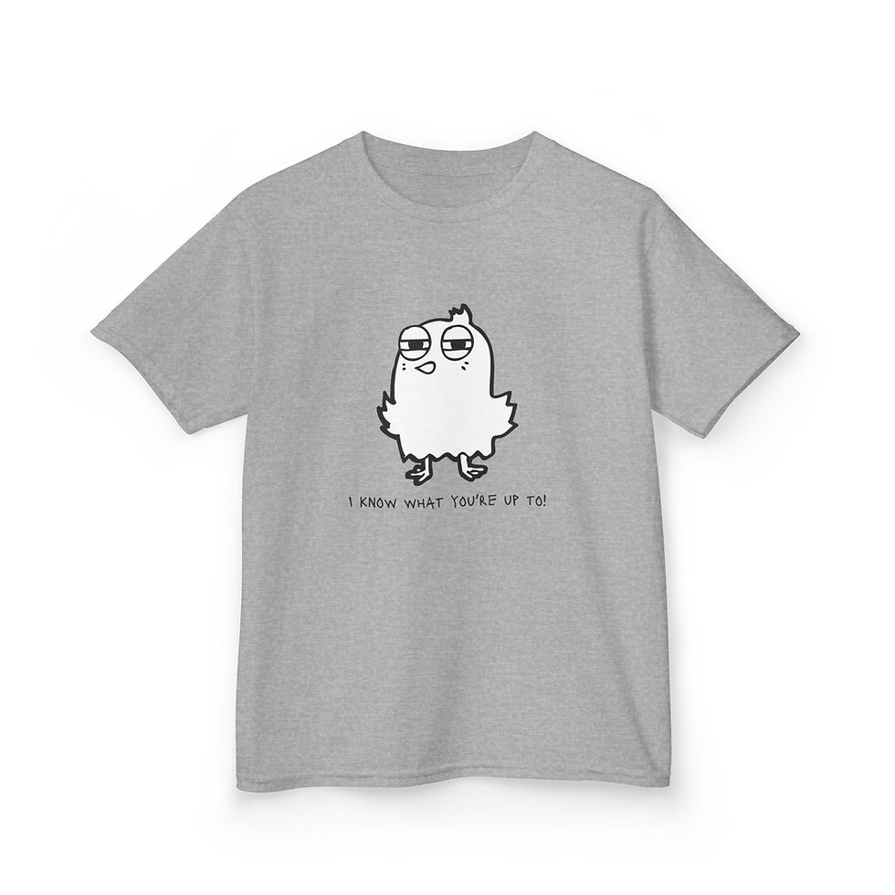 Thumbnail: I know what you're up to! / Kids Heavy Cotton™ Tee