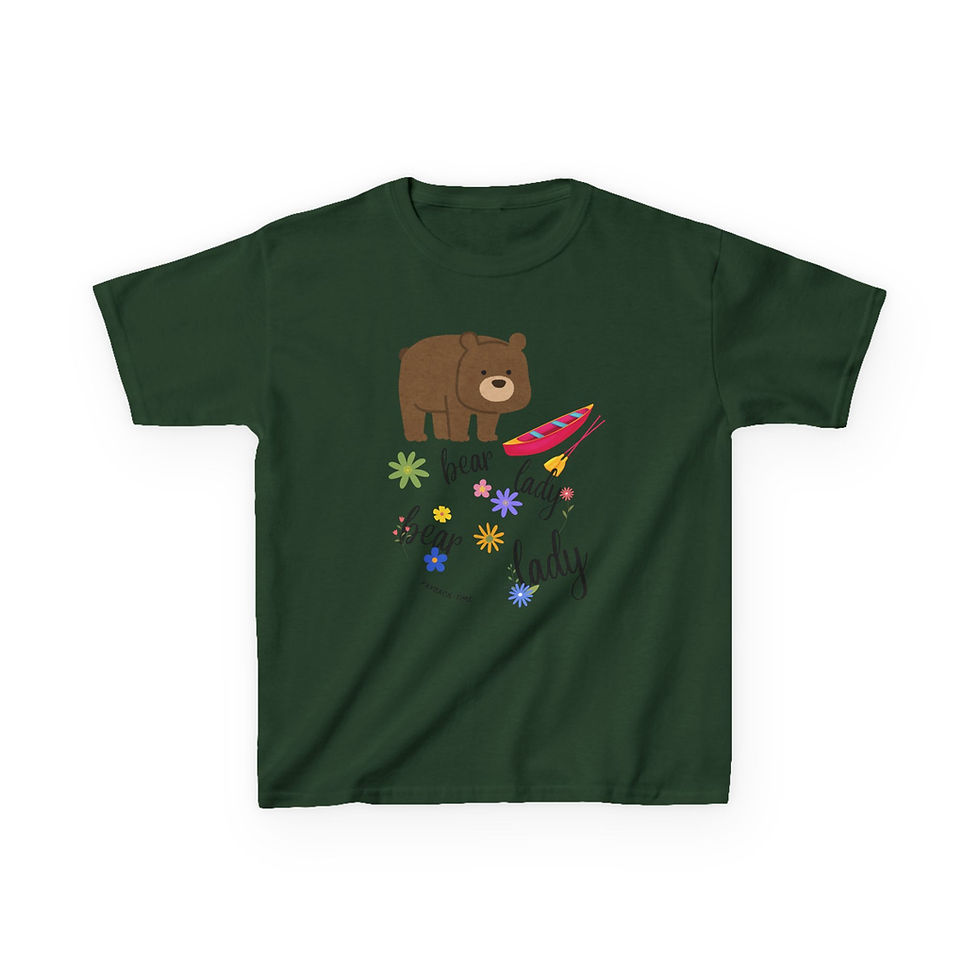 Thumbnail: Bear Lady Bear Lady / Kids Heavy Cotton™ Tee