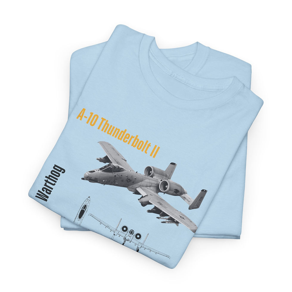 Thumbnail: A-10 Thunderbolt II "Warthog" / Unisex Heavy Cotton Tee