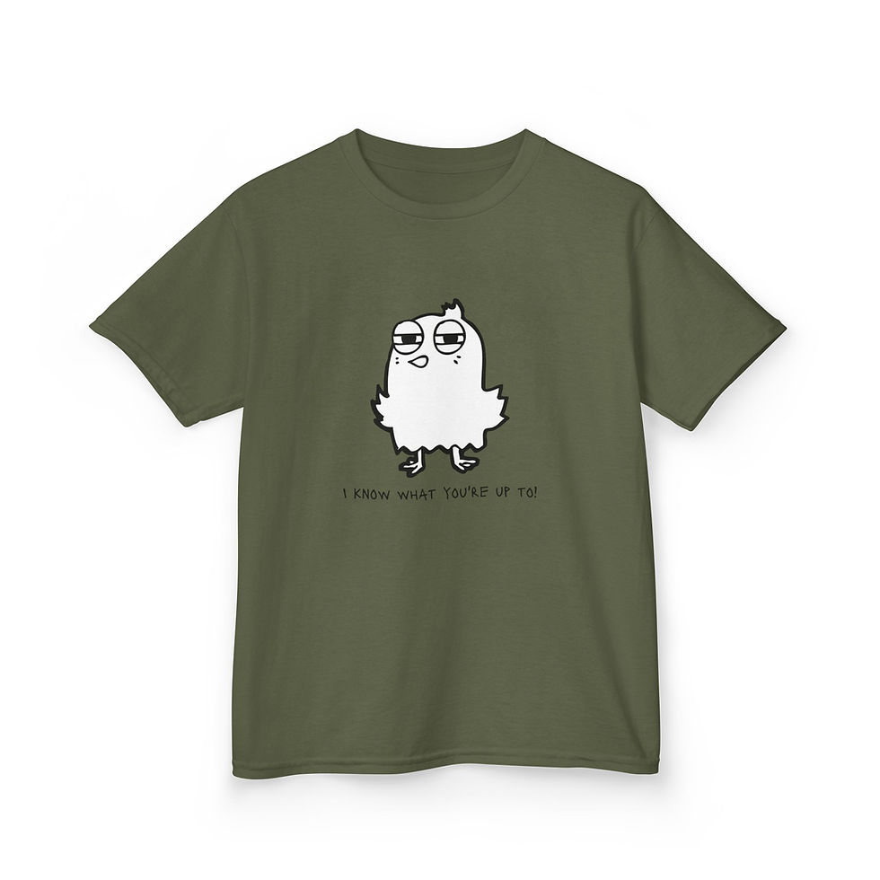 Thumbnail: I know what you're up to! / Kids Heavy Cotton™ Tee