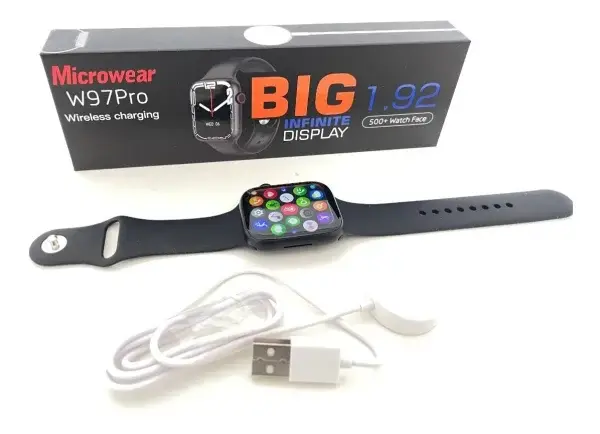 Relógio Smartwatch Lançamento Watch 7 Pro 45mm W97 Pro
