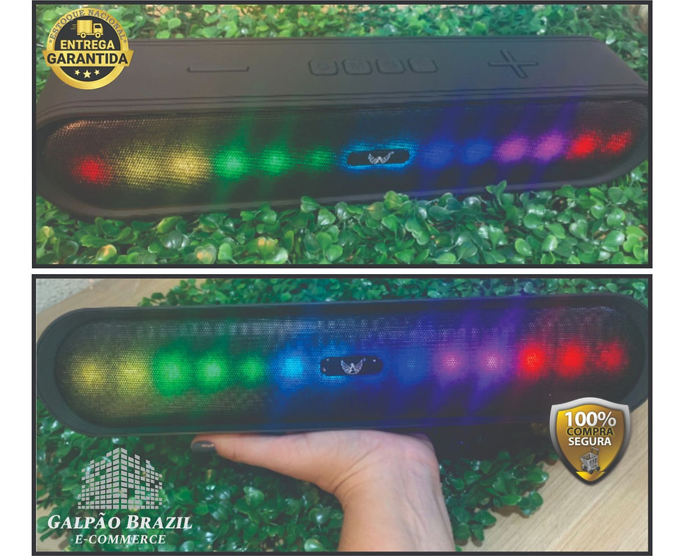 Caixa De Som P/ Bar Rgb Al-8911 Altomex