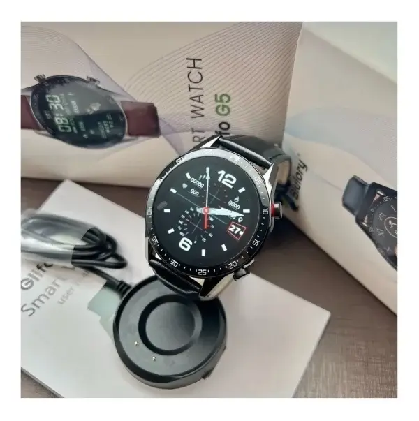 Smartwatch Blulory Glifo G5 Relógio Inteligente Ligação Voz