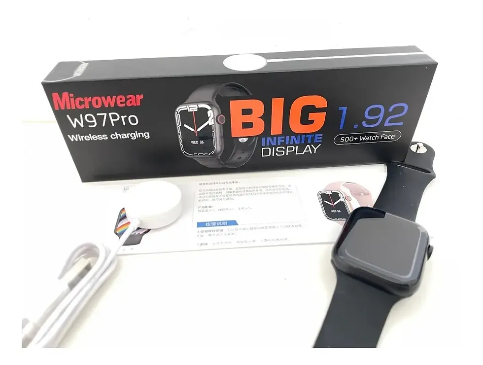 Relógio Smartwatch Lançamento Watch 7 Pro 45mm W97 Pro