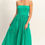 Thumbnail: Vivi Green Strapless Dress