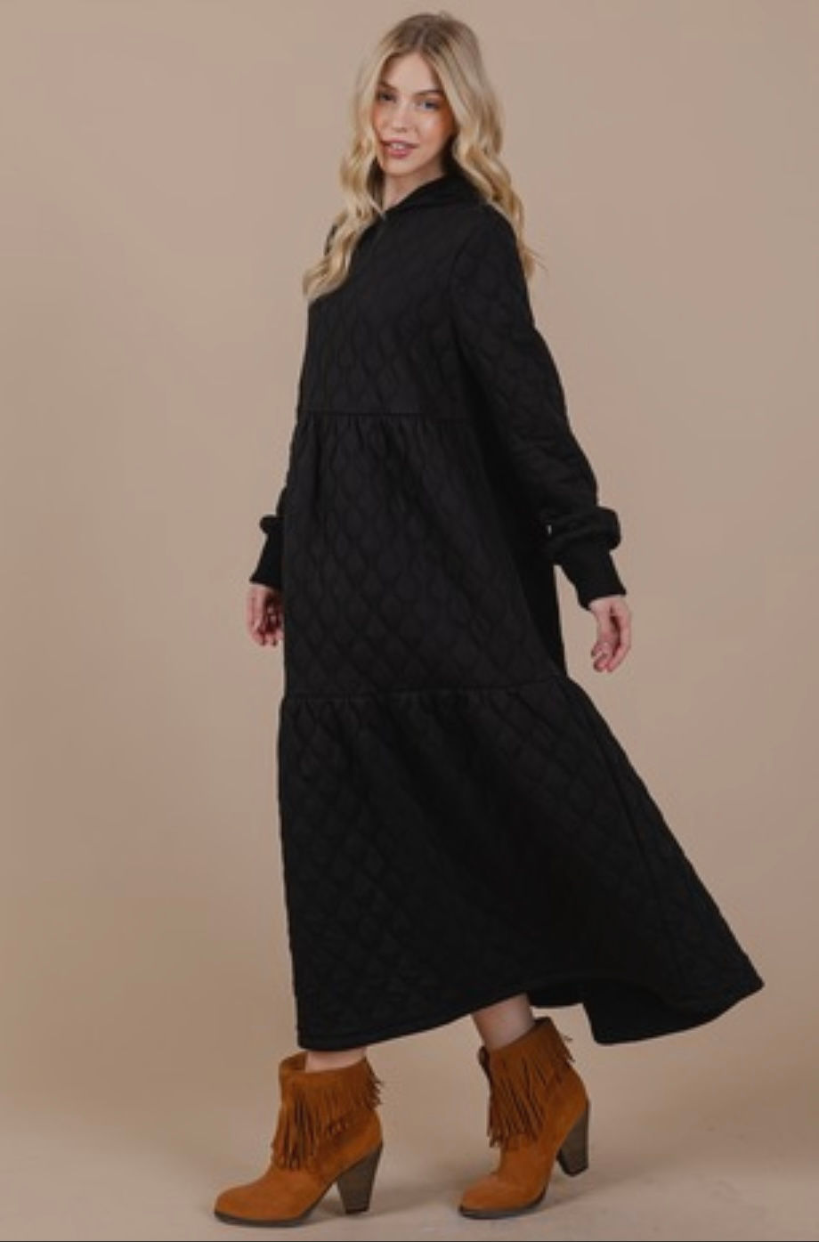 Thumbnail: Mckenna Quilted Dress ￼