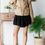 Thumbnail: Keri Khaki Ruffle Jacket