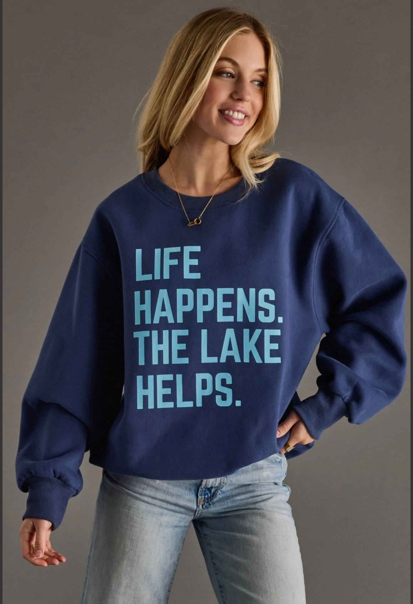 Lake Helps Sweatshirt