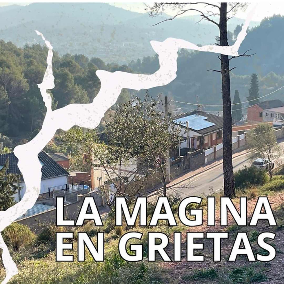la magina en grietas