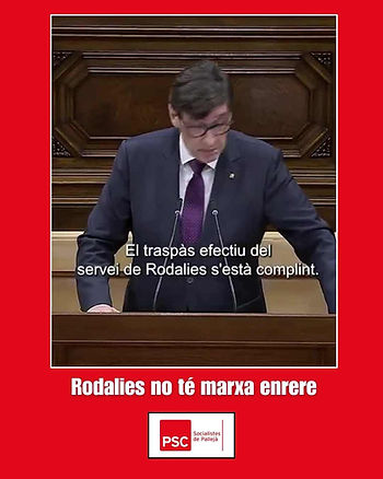 Rodalies no té marxa enrere
