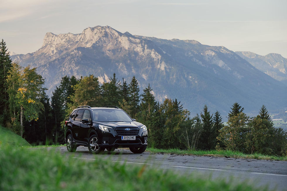 Subaru Forester Black Edition 2024 Test: Im Hackler-Armani den Gipfel hinauf