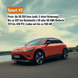 Ein smart #3 als günstiges Elektroauto - Autohaus Social Media Marketing Ideen 2025