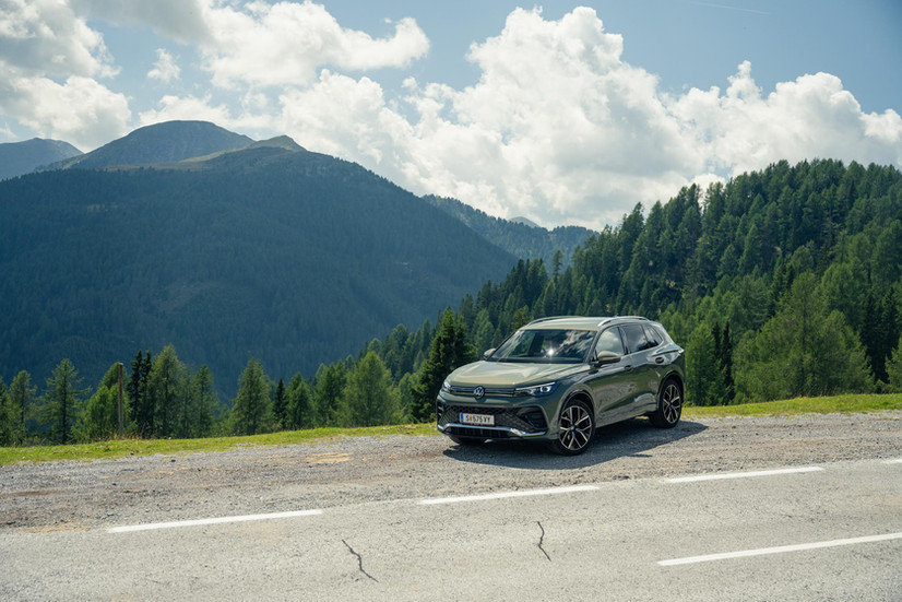 VW Tiguan R Line 2024 Front Ansicht Vorderseite