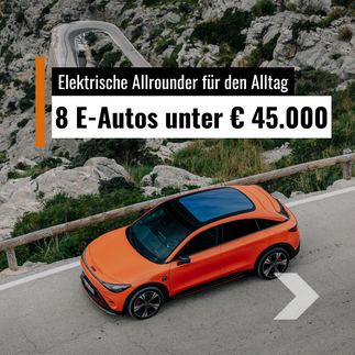 Eine Instagram Foto Serie zu Elektroautos unter 45000 Euro - Social MEdia Marketing Ideen für Autohäuser