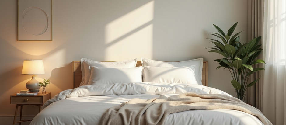 A calm, sunlit bedroom symbolising rest and recovery after emotional collapse.
