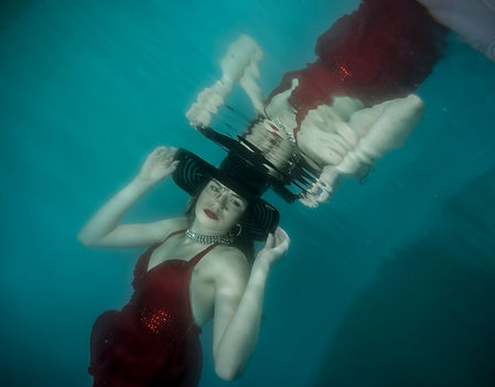 Under the water. | Kay-Jay Model