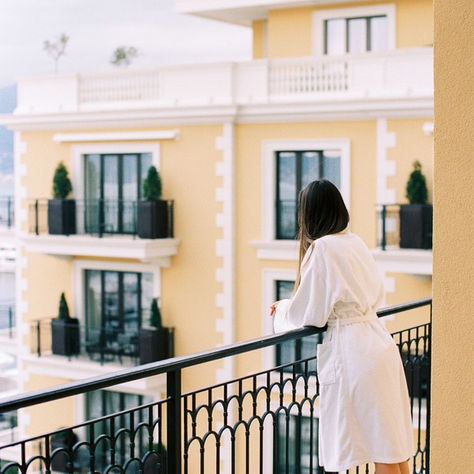 The Balcony Bathrobe Girl (BBG)