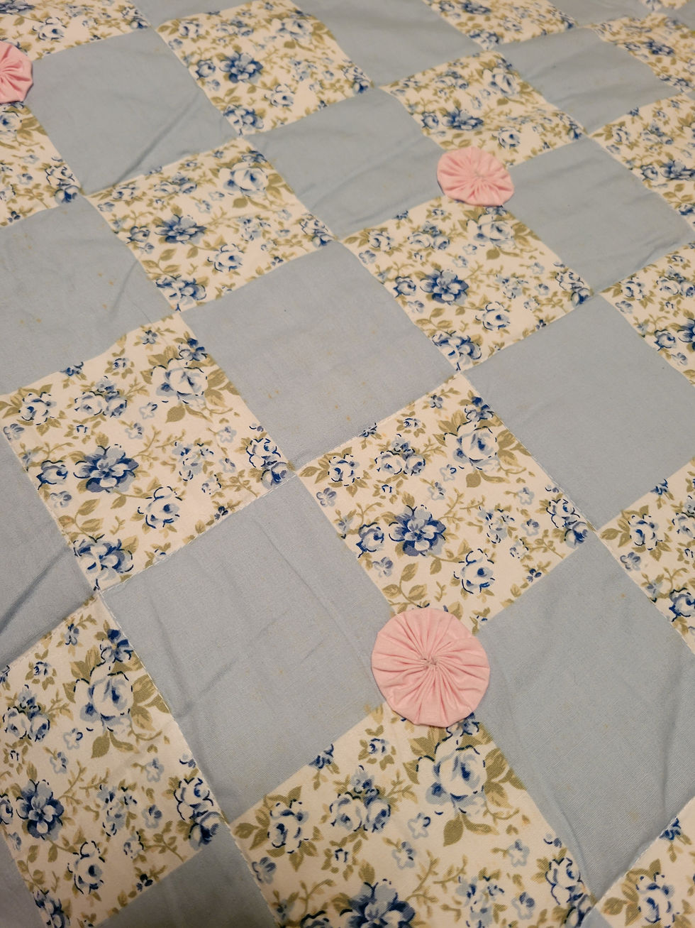 Thumbnail: Quilt Twin Size + Sham - 100% Cotton