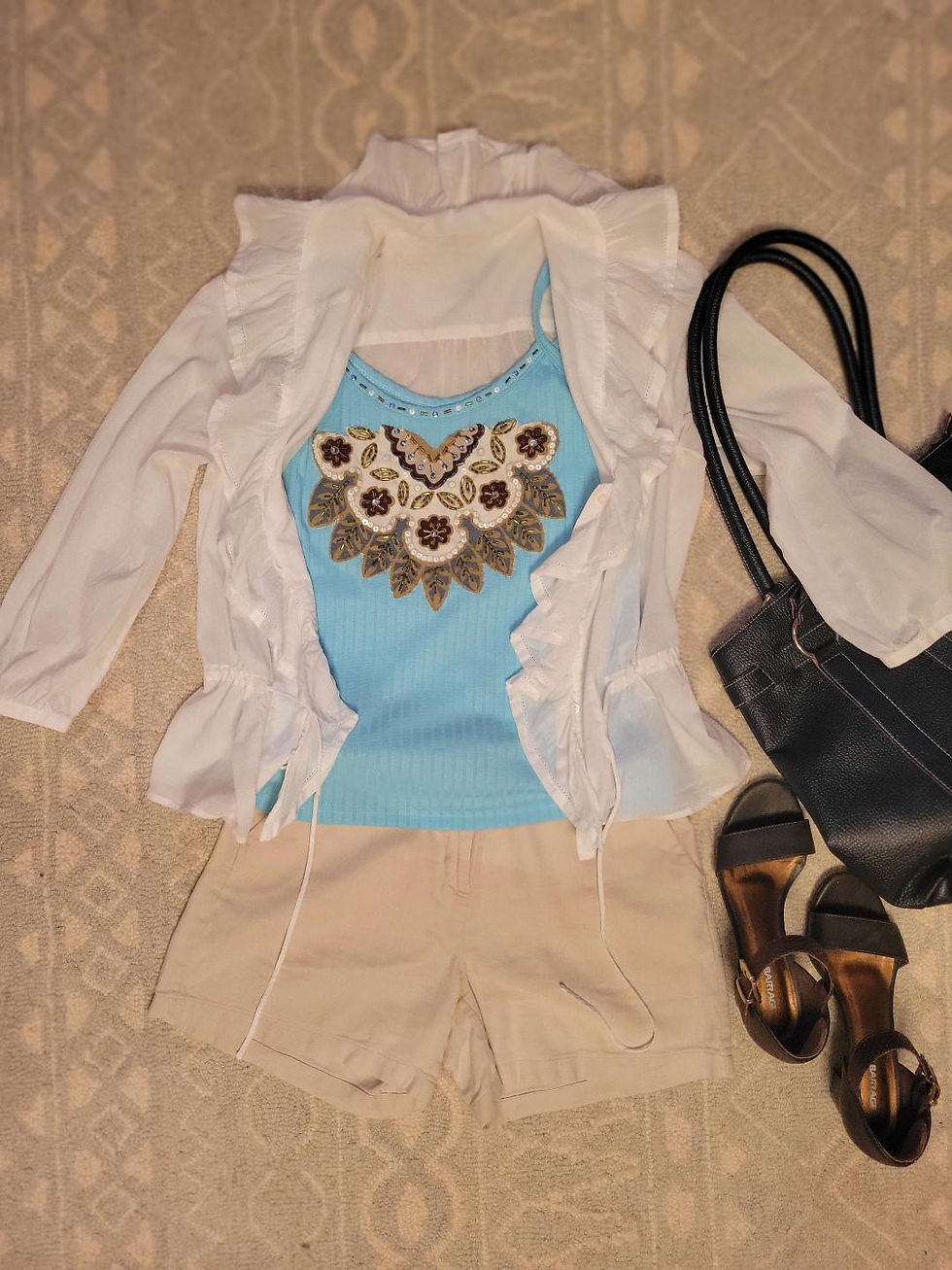 Thumbnail: Light Blue Cami - Size Extra Small