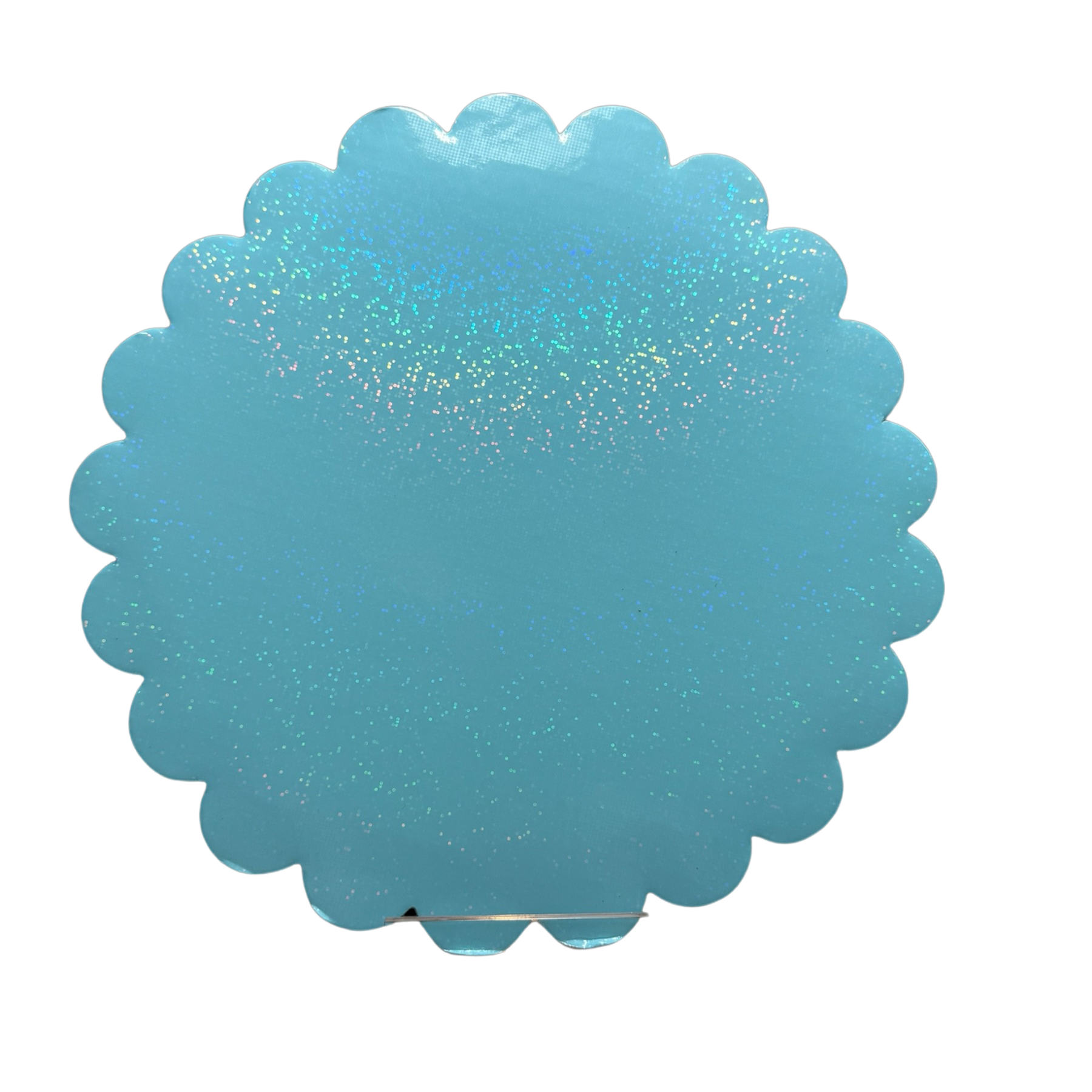 Base Redonda Azul Pastel