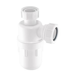 Bottle Trap 32mm With 76mm Deep Seal White