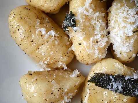 Ricotta Gnocchi is just as easy and may actually be better than it's potato counterpart.