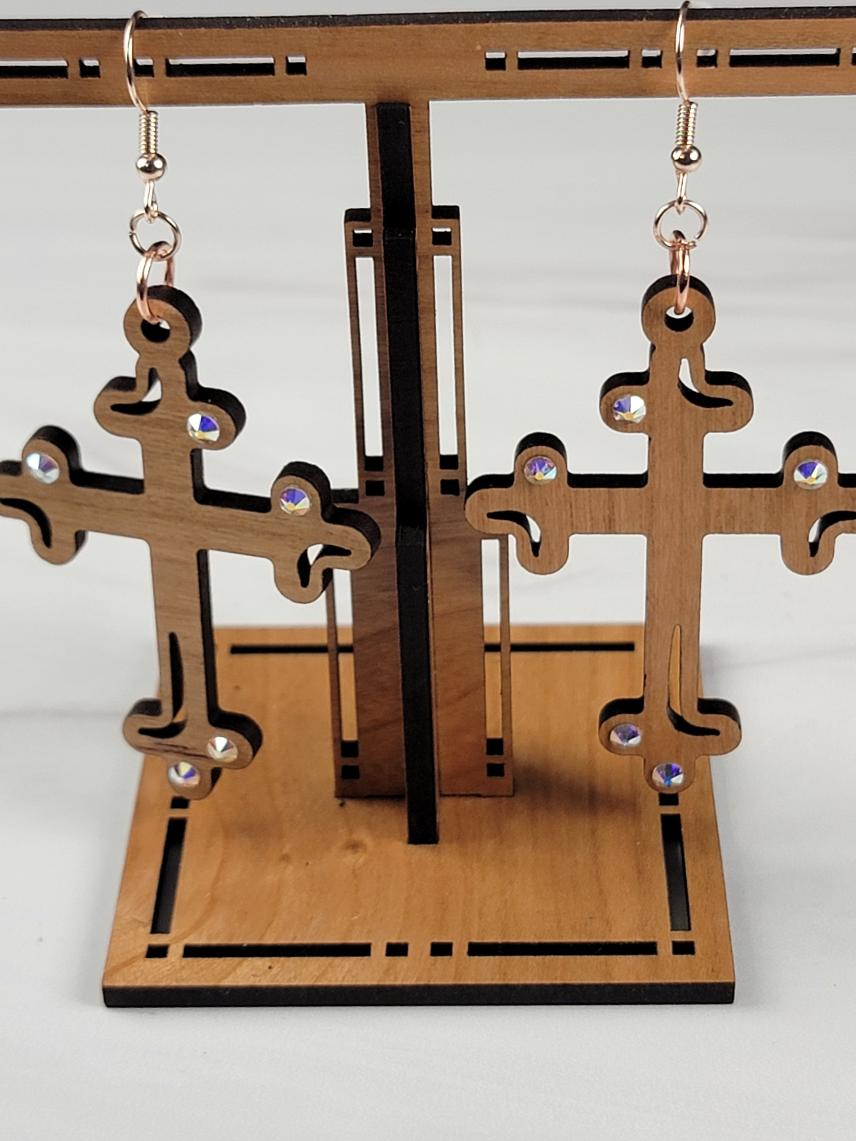 Cross Earrings - Style 4