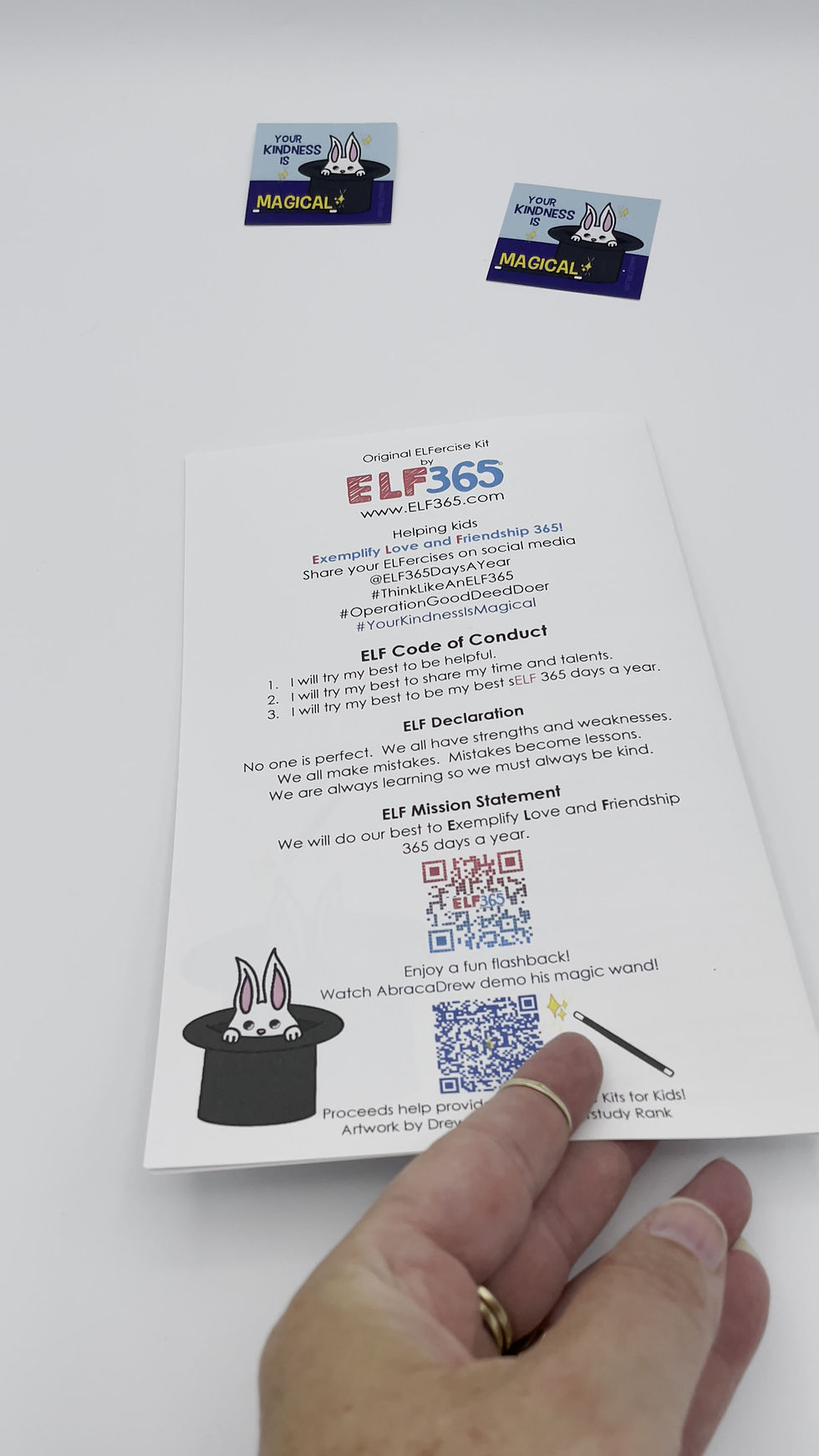 Miniatura: Your Kindness is Magical (Magic Rabbit in Hat) ELFercise