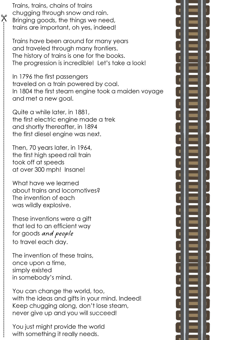 Thumbnail: Keep Chugging Train ELFercise