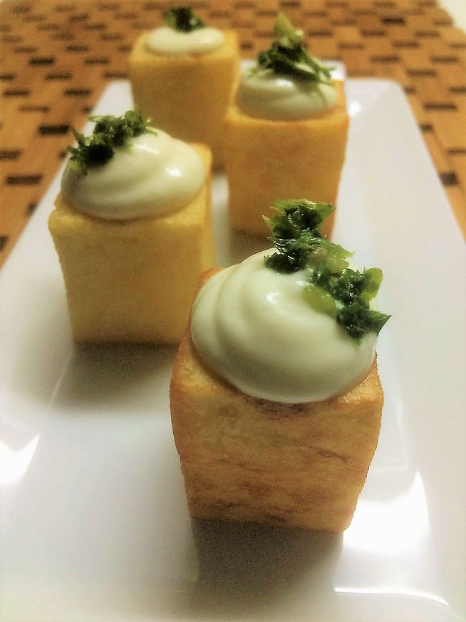 Patatas bravas-alioli