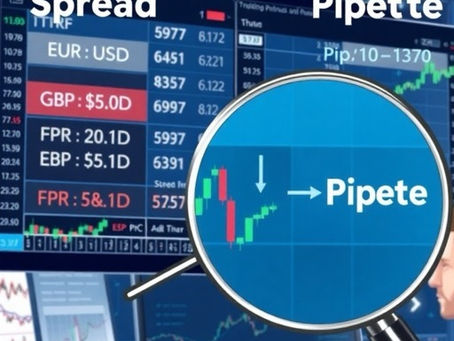 Spread, Pip และ Pipette ต่างกันอย่างไร? สิ่งที่เทรดเดอร์ต้องรู้ก่อนเข้าเทรด!