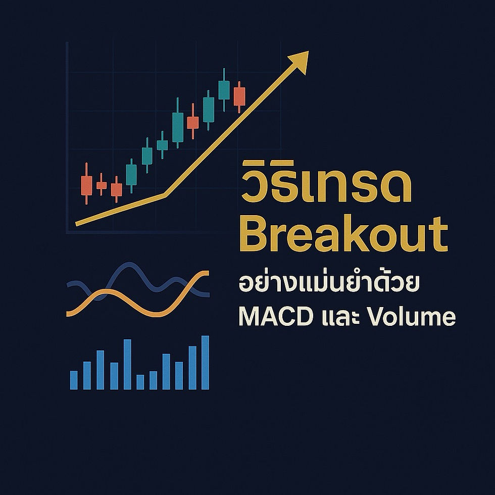 วิธีเทรด Breakout อย่างแม่นยำด้วย MACD และ Volume