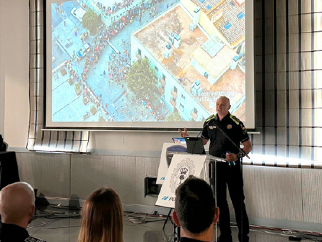 La Policia Local de Palafrugell, pionera en l'ús del dronen tasques de seguretat ciutadana, ordre públic i trànsit