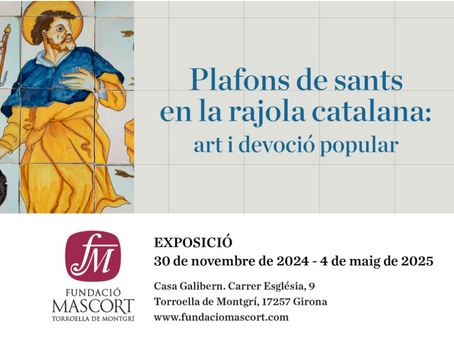 Plafons de sants en la rajola catalana꞉art i devoció popular